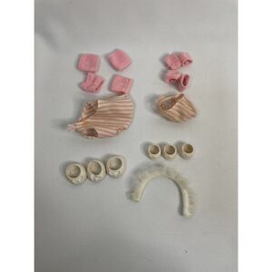 My Little Pony Gen 1 Ballet Dance Clothing Lot Incomplete Replacement Parts